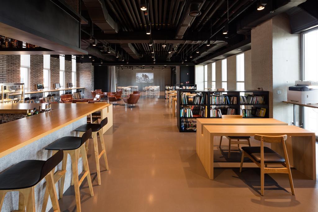 Nest Hotel Інчхон Екстер'єр фото Library
