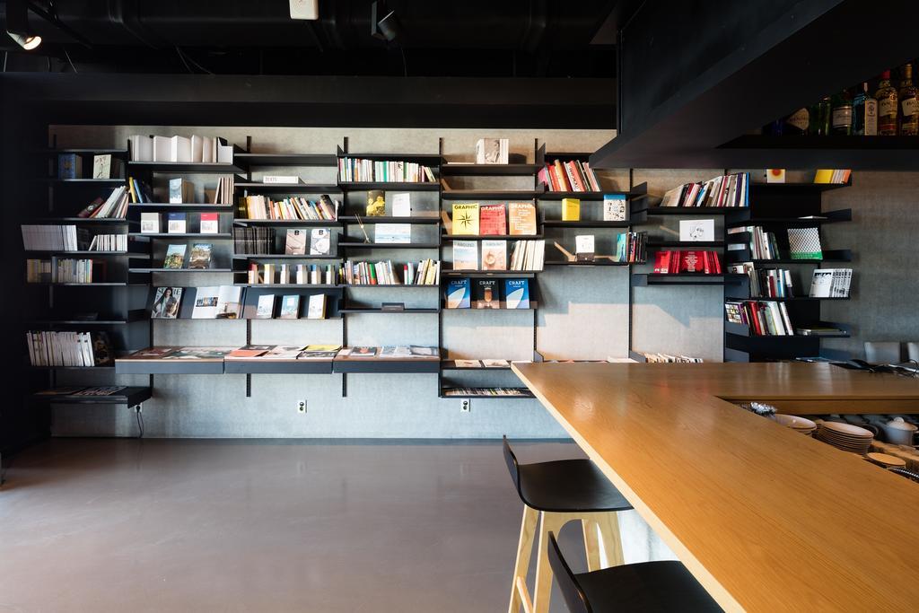 Nest Hotel Інчхон Екстер'єр фото Library