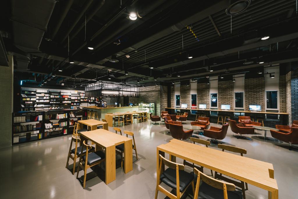 Nest Hotel Інчхон Екстер'єр фото Library